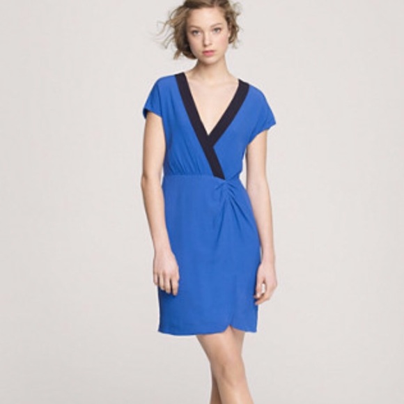 J. Crew NWOT Jessie V Neck Shift Dress - Picture 1 of 6
